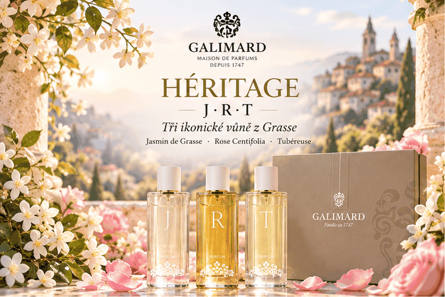 Galimard Héritage – sada parfémů J R T