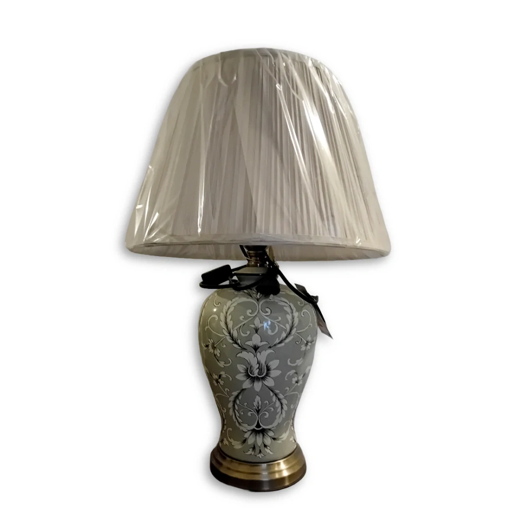 Stolní lampa keramická Motiv