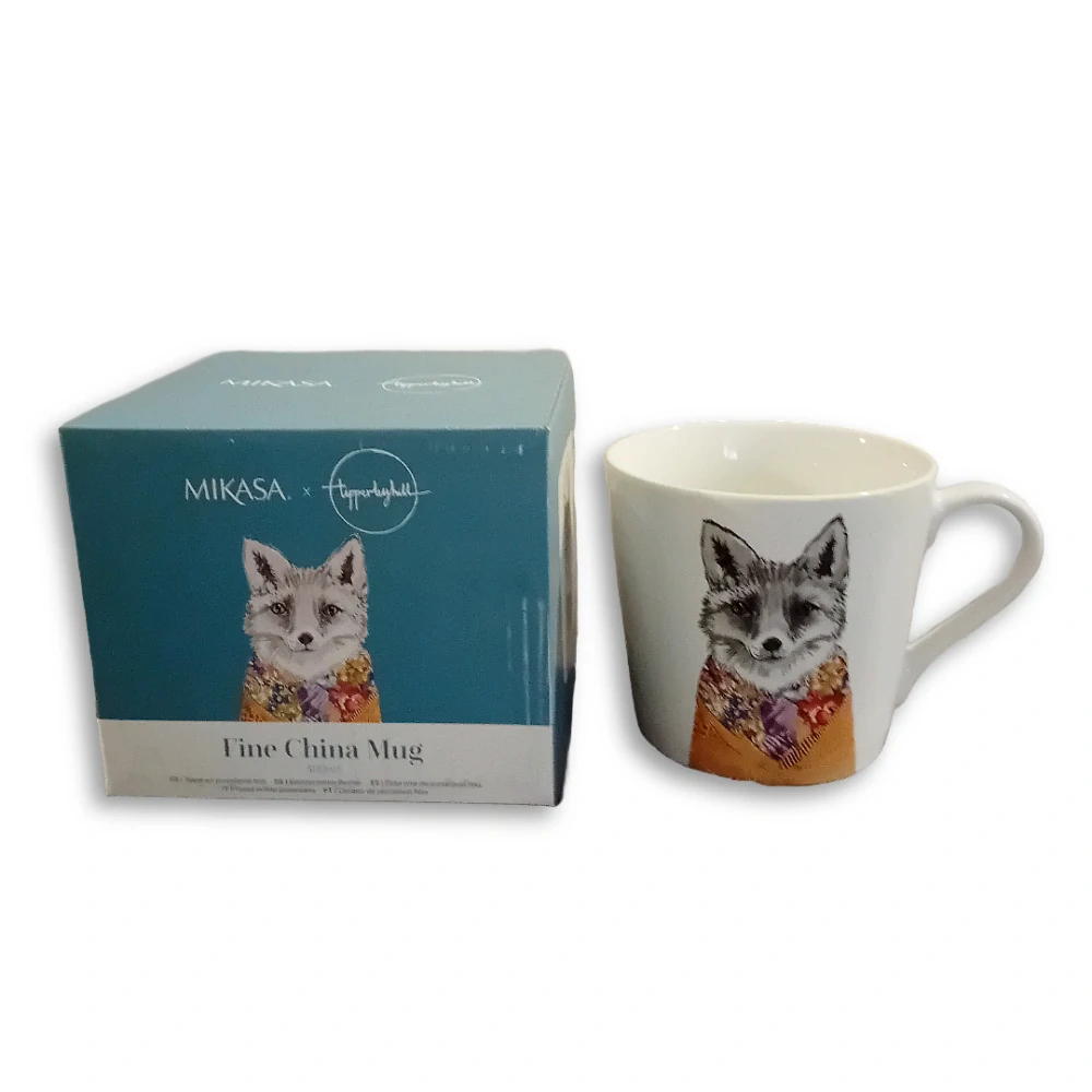 Porcelánový hrnek Liška