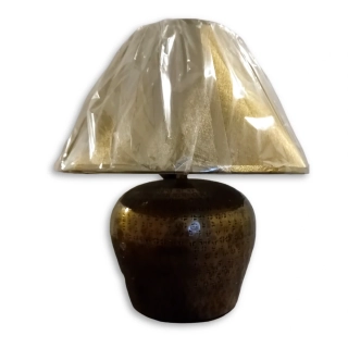 Stolní lampa Zlatá