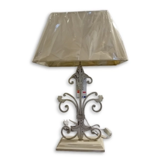Stolní lampa kovová Rustikal