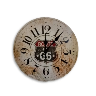 Nástěnné hodiny - Route 66