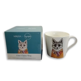 Porcelánový hrnek Liška