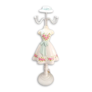 Stojánek na šperky – Romantická růže (Shabby Chic)